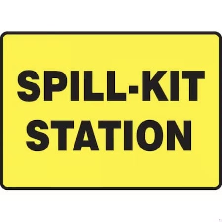 Accuform SAFETY SIGN SPILLKIT STATION 10 X FRMCHL567XL FRMCHL567XL